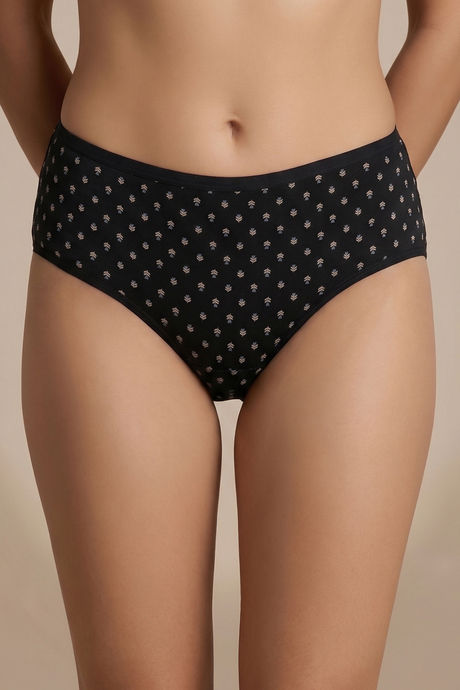 Zivame Medium Rise Full Coverage Hipster Panty (Pack of 3) - Multicolor — image 10